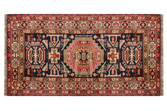 Geometric Heriz Rug
