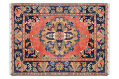 Floral Kashan Persian Rug