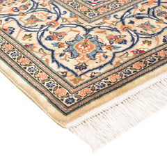 Multicolored Kashan Rug