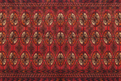 Red Bokhara Rug