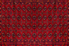 Red Bokhara Rug 2