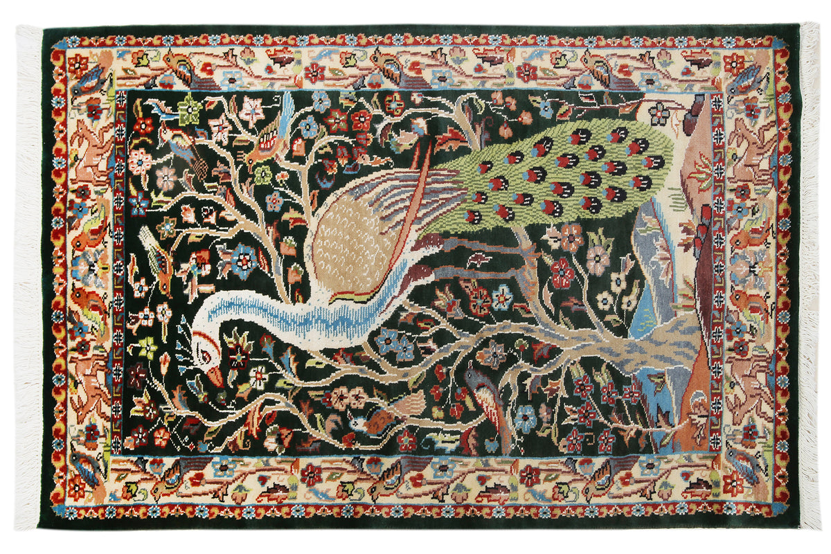 Persian Peacock Rug