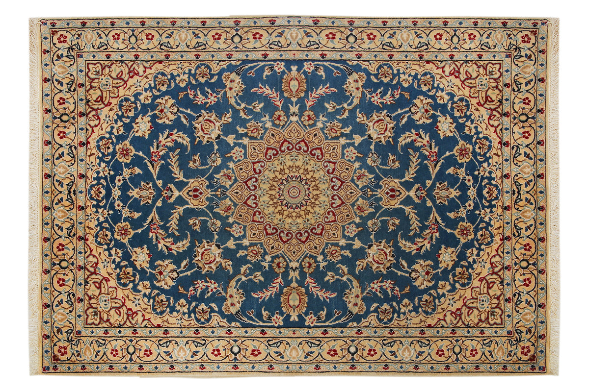 Royal Blue Nain Rug