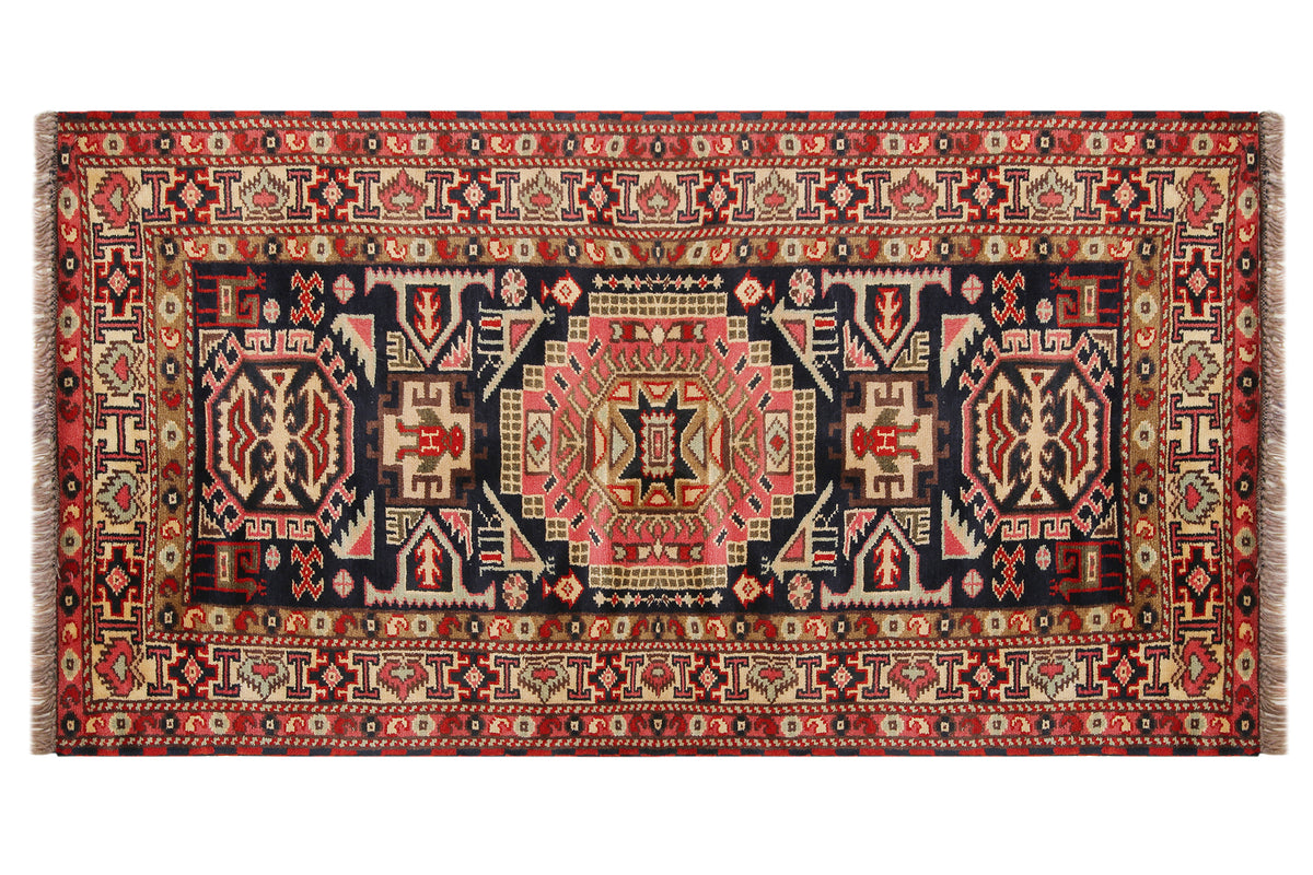 Geometric Heriz Rug