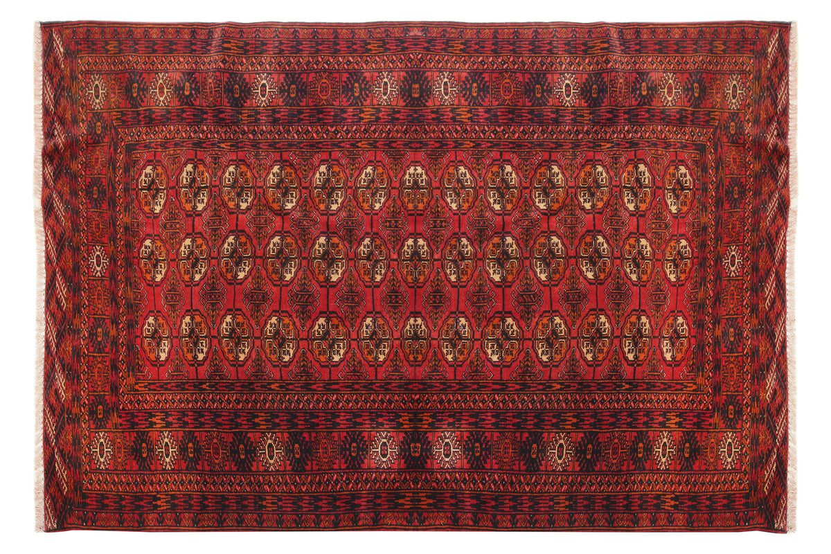 Red Bokhara Rug