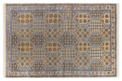 Antique Geometric Turkish Rug