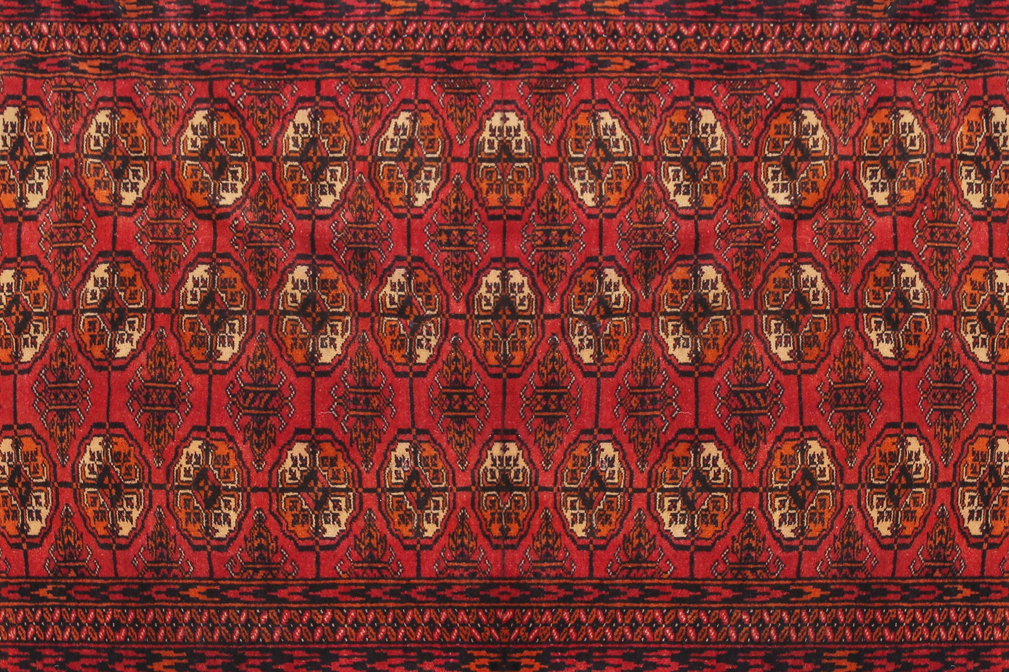 Red Bokhara Rug