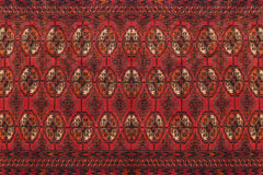 Red Bokhara Rug