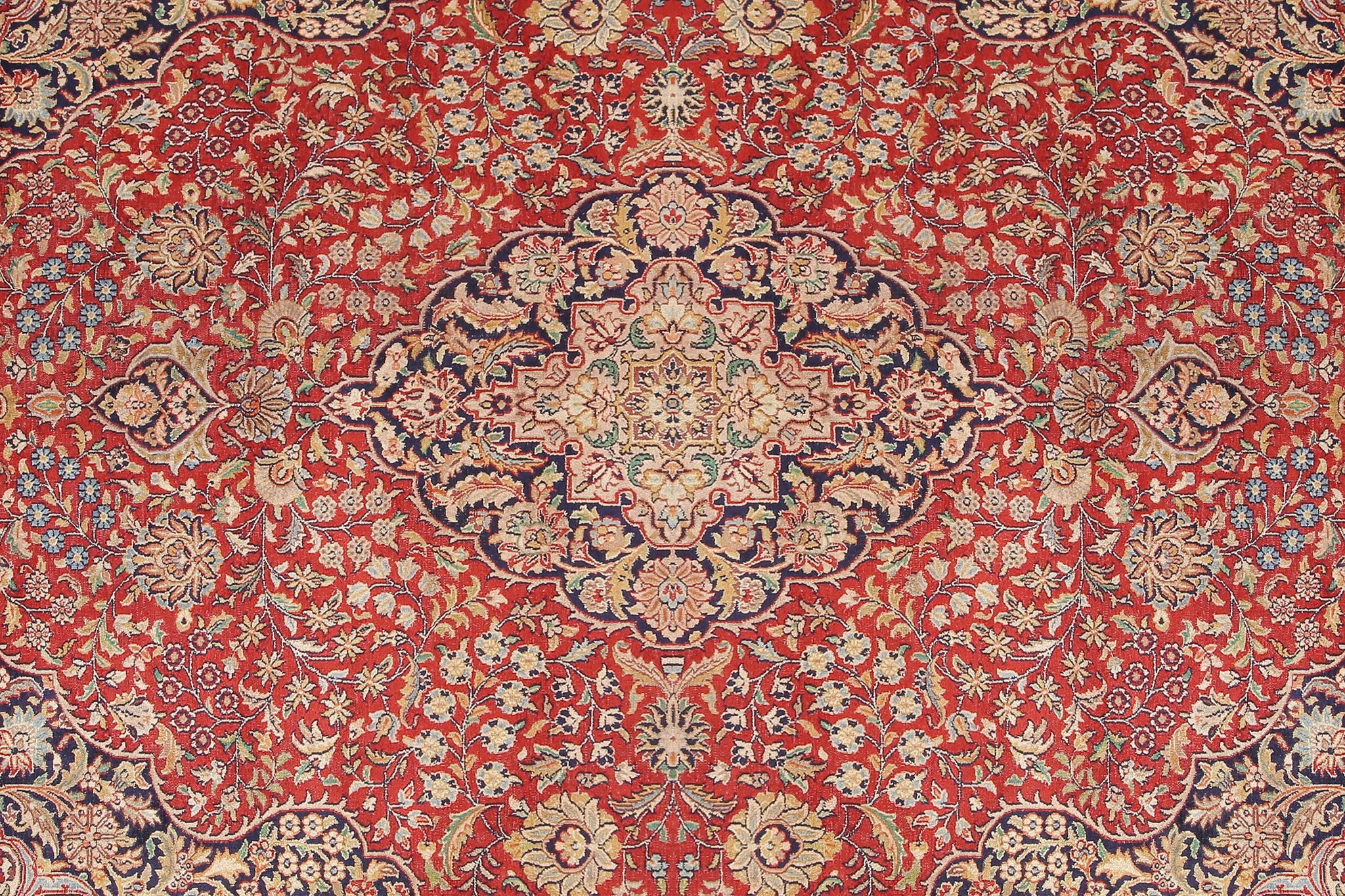 Red Najafabad Rug