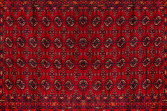 Red Bokhara Rug 2